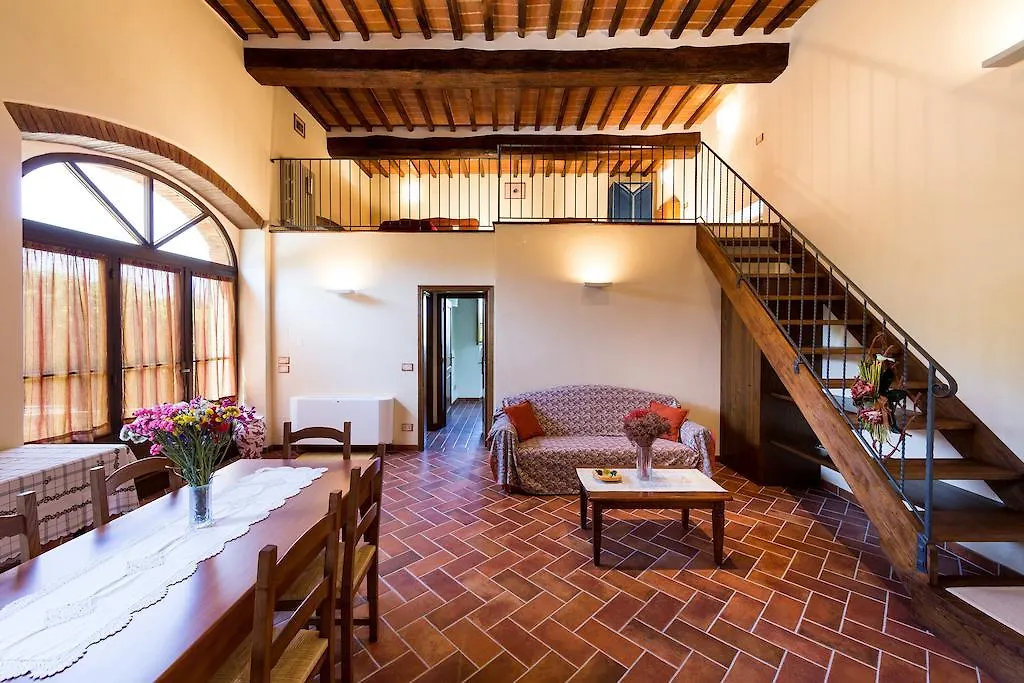 別荘 Casale Vacanze Il Granaio コルトーナ イタリア